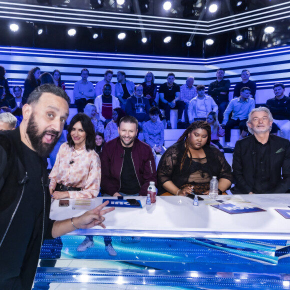 Exclusif - Cyril Hanouna, Géraldine Maillet, Raymond Aabou, Sandra Bello, Gilles Verdez - Enregistrement de l'émission "Touche Pas à Mon Poste (TPMP)", diffusée en direct sur C8 le 31 mars © Jack Tribeca / Bestimage 