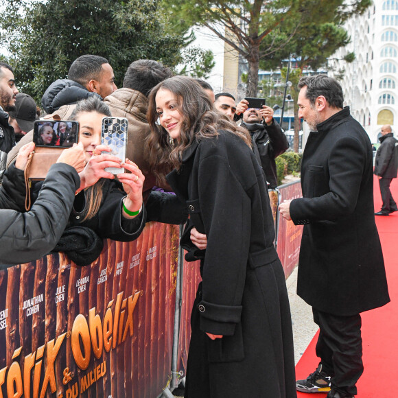 Marion Cotillard à l'avant-première du film "Asterix et Obelix: L'Empire du Milieu" au cinéma Pathé La Joliette à Marseille, France, le 28 janvier 2023. © Jean-René Santini/Bestimage 