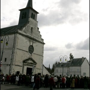 Funérailles de Jacques Villeret à Loches en 2005