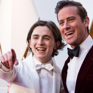 Timothée Chalamet et Armie Hammer - 90e cérémonie des Oscars 2018 au théâtre Dolby à Los Angeles, le 4 mars 2018. © Phil McCarten/AMPAS/Zuma Press/Bestimage