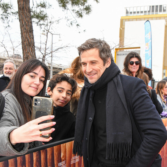 Guillaume Canet à l'avant-première du film "Asterix et Obelix: L'Empire du Milieu" au cinéma Pathé La Joliette à Marseille, France, le 28 janvier 2023. © Jean-René Santini/Bestimage 