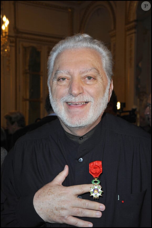 Paco Rabanne, élevé au rang d'officie dans l'ordre de la légion d'honneur - Cérémonie de remise de décorations au Ministère de la Culture à Paris