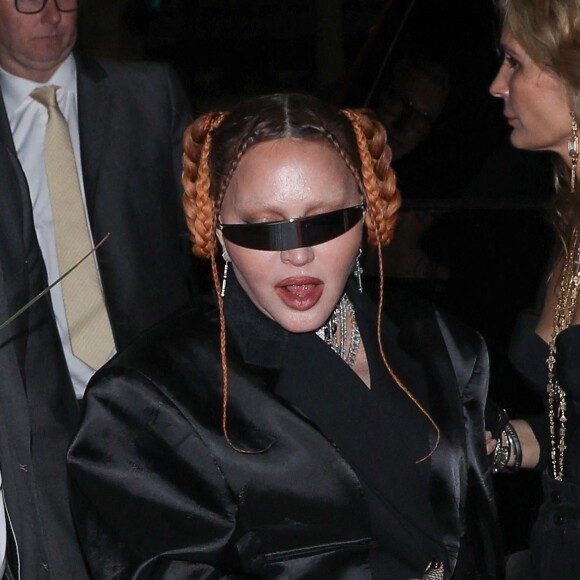 Madonna à l'after-party "Mr. Brainwash Art Museum" lors de la 65ème édition de la cérémonie des "Grammy Awards" à Los Angeles, le 5 février 2023. 