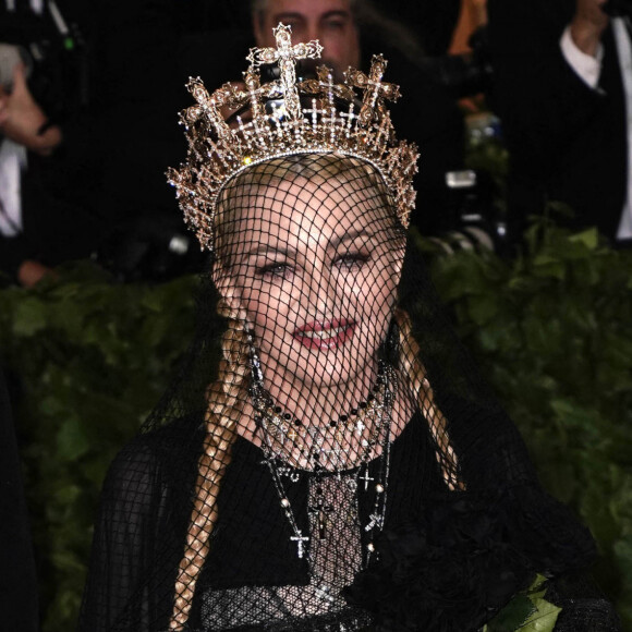 Madonna - Les célébrités arrivent à l'ouverture de l'exposition Heavenly Bodies: Fashion and the Catholic Imagination à New York, le 7 mai 2018 