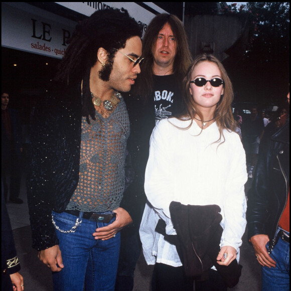 Archives - Vanessa Paradis et Lenny Kravitz à Roland-Garros. 1992.