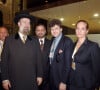 Le grand rabbin Yona Metzger, David Rosen avec le baron Benjamin de Rothschild et son épouse Ariane en 2006 à Séville