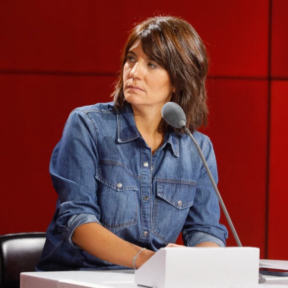 Estelle Denis - Conférence de presse de rentrée de RMC / RMC Sport à l'Altice Campus à Paris, France. © Christophe Clovis / Bestimage