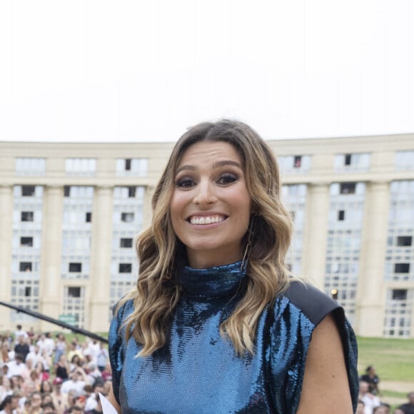 Exclusif - Laury Thilleman - "Fête de la Musique 2022 : Le 40ème anniversaire - Grand Concert France Télévisions" sur l'Esplanade de l'Europe à Montpellier. Le 21 juin 2022 © Cyril Moreau-Bruno Bebert / Bestimage 