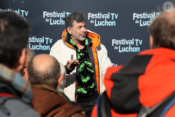 Stéphane Plaza participe à la 25ème édition du Festival TV de Luchon (31 janvier - 5 février 2023) à Bagnères-de-Luchon. Le 1er février 2023. © Patrick Bernard / Bestimage