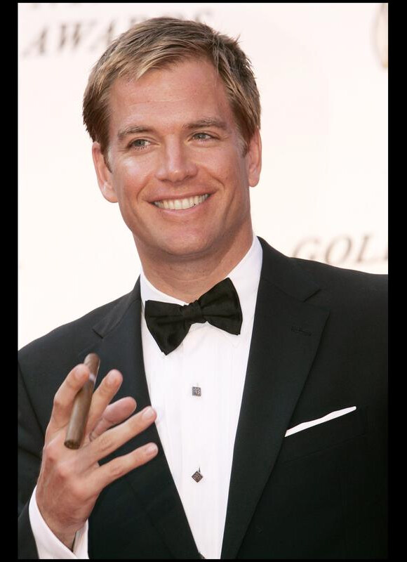 Michael Weatherly de NCIS :  L'agent DiNozzo nous charme de ce sourire diabolique... Comment résister ?  Chaleur estimée à... 85 %