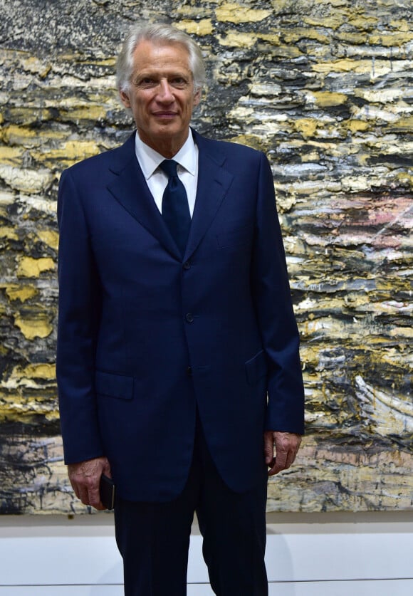 Dominique de Villepin - Vernissage de l'exposition Anselm Kiefer au Centre Pompidou à Paris le 14 décembre 2015. Giancarlo Gorassini / Bestimage 