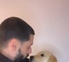 Hugo Manos et son chien Tigane sur Instagram. Le 9 février 2023.