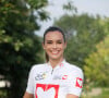 Marine Lorphelin (Miss France 2013) avant l'étape du coeur lors du Tour de France 2021 entre Changé et Laval, France, le 30 juin 2021. © Christophe Clovis/Bestimage 