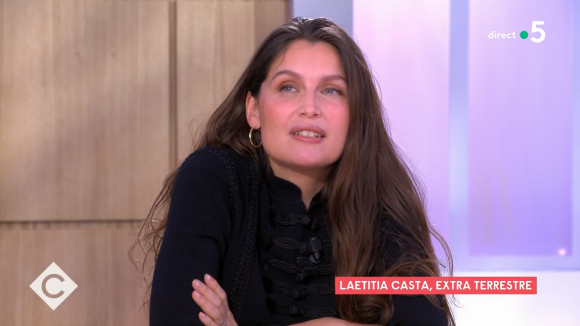 Laetitia Casta dans "C à Vous". 