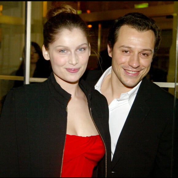 Laetitia Casta & son mari Stefano Accorsi a la 29 eme nuit des Cesar