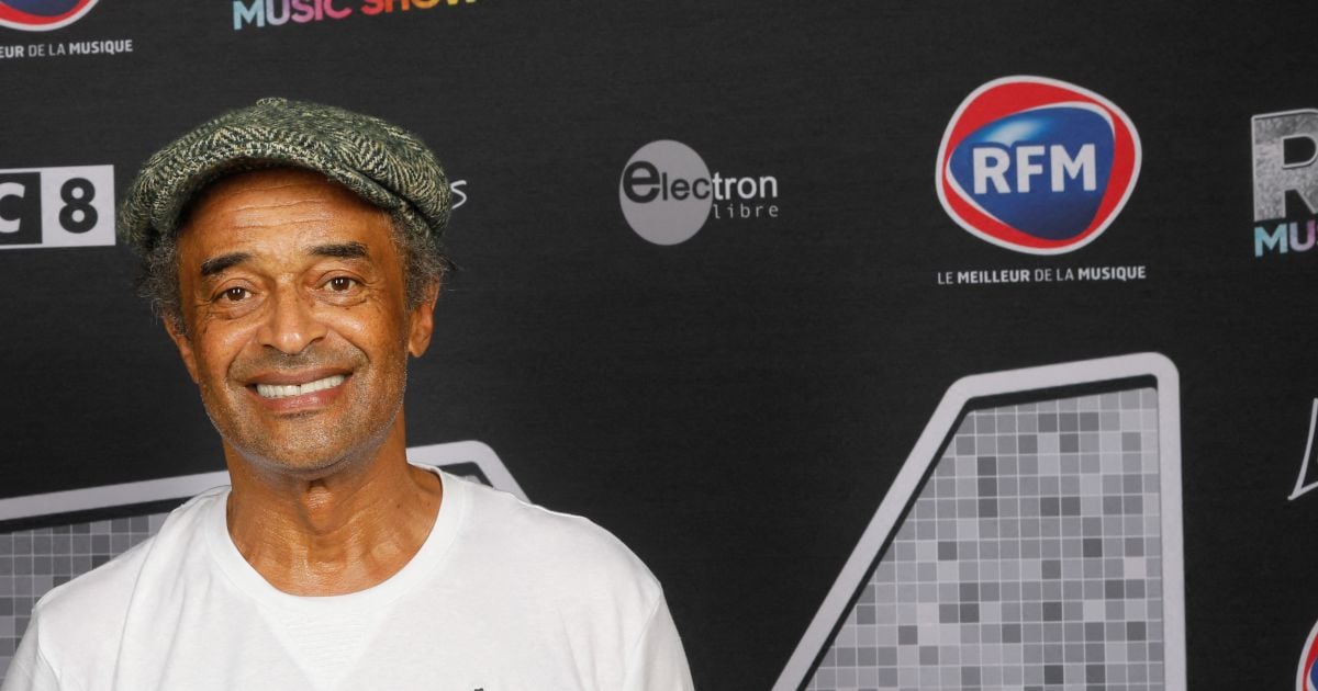 Exclusif Yannick Noah Photocall du concert RFM Music Show sur le