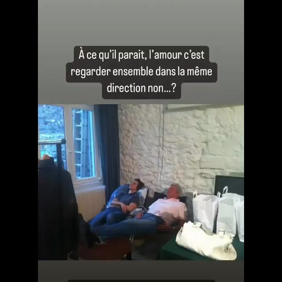 Alain Dellon et Julien Dereims en tournée immortalisés par Anouchka. @ Instagram