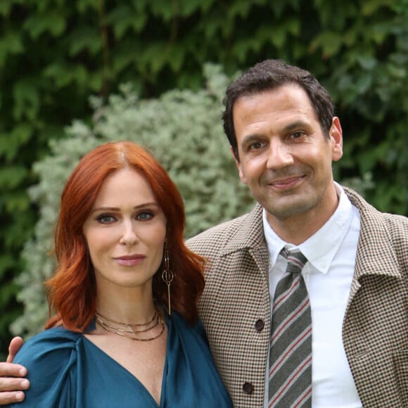 A l'affiche du film "La Très Très Grande Classe" de Frédéric Quiring, Audrey Fleurot n'est pas nommée à la 48e cérémonie des César.
Audrey Fleurot et Mehdi Nebbou au photocall de la série "HPI" à l'ambassade de France à Rome, le 29 septembre 2022.