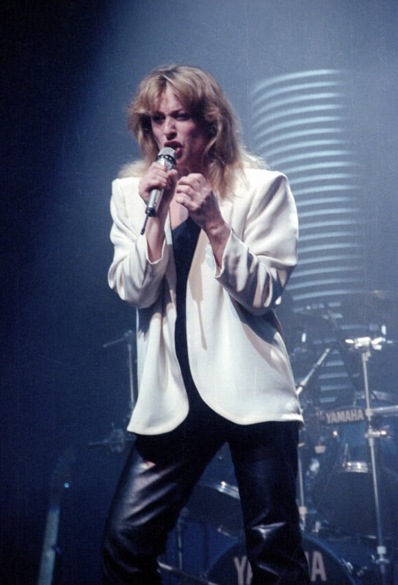 L'alcool, lui, est finalement devenu l'un de ses plus grands combats.
Veronique Sanson lors de son concert a l'Olympia en 1989. © Patrick Carpentier / Bestimage