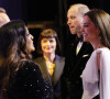 Un événement au cours duquel un hommage à la reine Elizabeth II a été rendu.
Le prince William, prince de Galles, et Catherine (Kate) Middleton, princesse de Galles, arrivent à la 76ème cérémonie des British Academy Film Awards (BAFTA) au Royal Albert Hall à Londres, le 19 février 2023. 