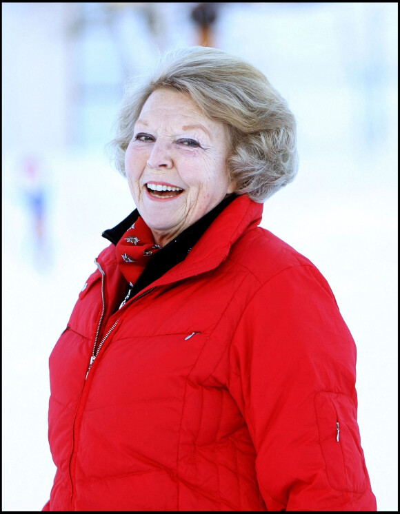 Beatrix des Pays-Bas - La famille royale en vacances à Lech en Autriche, au Gasthof Post Hotel