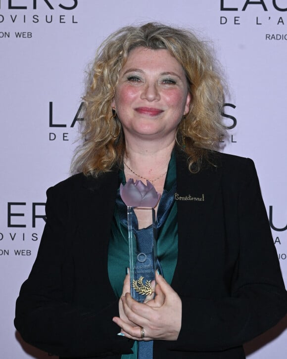Cécile Bois - 28ème cérémonie des Lauriers de l'Audiovisuel au théâtre Marigny à Paris le 20 février 2023 © Coadic Guirec/Bestimage