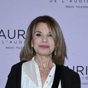 Nicole Calfan - 28ème cérémonie des Lauriers de l'Audiovisuel au théâtre Marigny à Paris le 20 février 2023. Elle sera diffusée en différé sur TV5 Monde, pour la deuxième année consécutive, le 22 février. © Coadic Guirec/Bestimage