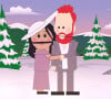 Dans cet épisode, il est question d'un prince et une princesse du Canada qui fait une tournée mondiale pour la promotion d'un livre
Les images de l'épisode de South Park avec le prince Harry et Meghan Markle.