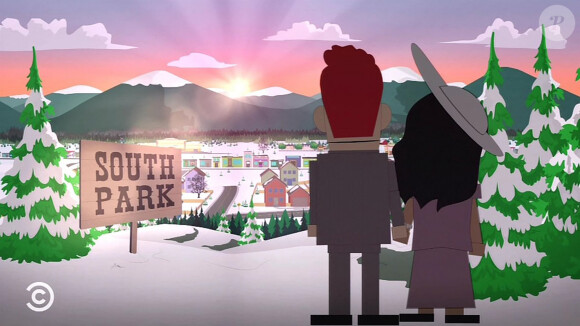Les images de l'épisode de South Park avec le prince Harry et Meghan Markle.
