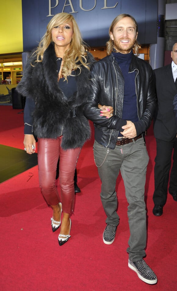 Pour le bien d'Elvis et Angie, Cathy et David Guetta ont gardé de très bonnes relations 
David et Cathy Guetta - Soirée pour le Salon de l'automobile 2012 à Paris le 27 septembre 2012 