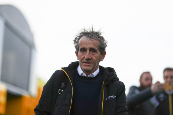 Alain Prost lors des essais hivernaux de Formule 1 au circuit de Montmelo à Barcelone, Espagne, le 27 février 2020. © Federico Basile/Zuma Press/Bestimage
