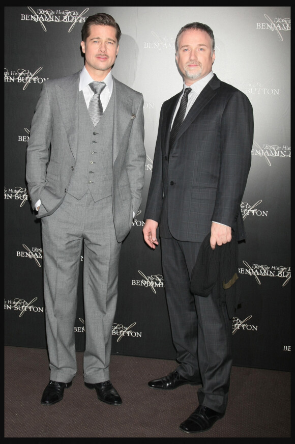 David Fincher et Brad Pitt.