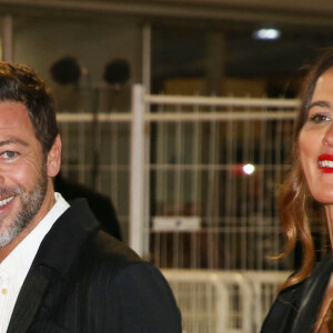 Christophe Maé et sa femme Nadège Sarron - 21e édition des NRJ Music Awards au Palais des festivals à Cannes le 9 novembre 2019. © Dominique Jacovides/Bestimage
