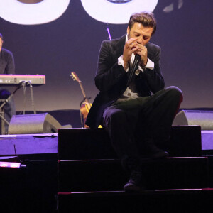 Christophe Maé - 90e Anniversaire du Grand Rex dont la façade a été refaite comme à son origine en 1932. Paris, le 8 décembre 2022. © Bertrand Rindoff Petroff / Bestimage