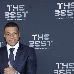 Kylian Mbappé - Arrivées à la cérémonie des Best FIFA Football Awards à la salle Pleyel à Paris, France, le 27 février 2023. Cyril Moreau/Bestimage