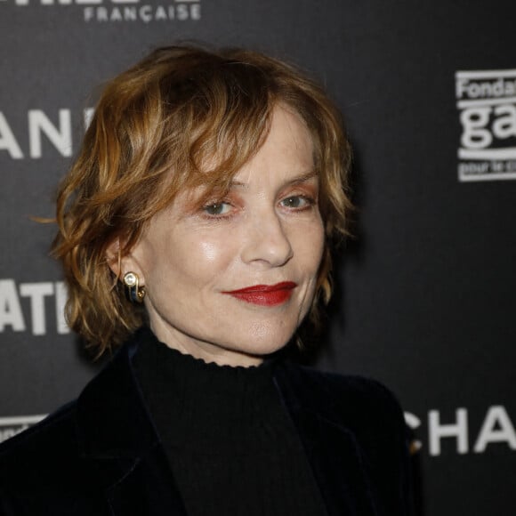 Isabelle Huppert - Avant-première du film "La syndicaliste"à la Cinémathèque Bercy à Paris. Le 27 février 2023 © Marc Ausset-Lacroix / Bestimage