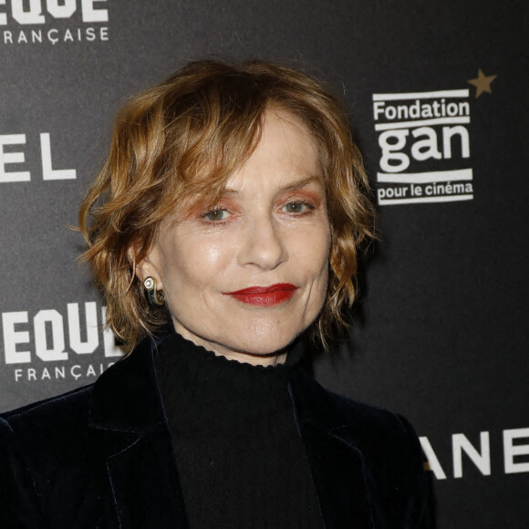 Isabelle Huppert - Avant-première du film "La syndicaliste"à la Cinémathèque Bercy à Paris. Le 27 février 2023 © Marc Ausset-Lacroix / Bestimage