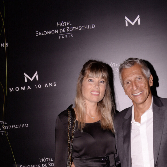 Mais cette dernière l'a rapidement remis en place. "Je suis pas là pour parler de mon boulot !", a-t-elle lâché.
Exclusif - Nagui avec sa femme Mélanie Page - Moma Group fête son 10ème anniversaire à l'hôtel Salomon de Rothschild à Paris le 5 septembre 2022. Promoteur d'un art de vivre à la française, le PDG de Moma Group promet de créer 40 nouvelles adresses à travers le monde en faisant rayonner ses concepts emblématiques que sont Café Pérouse, Noto, Casa Amour et Mimosa. © Rachid Bellak/Bestimage