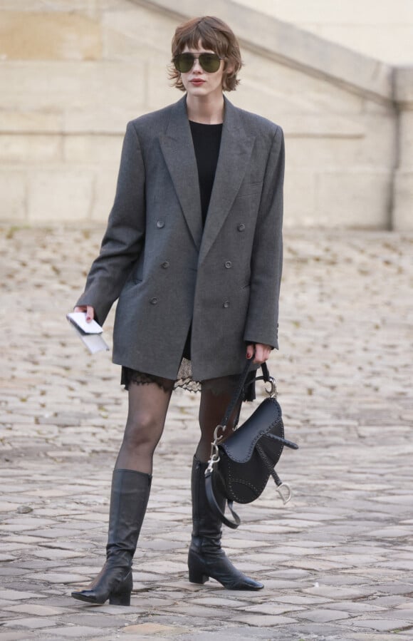 Mathilde Warnier - Défilé de mode prêt-à-porter automne-hiver 2023-2024 "Victoria Beckham" au Val de Grace lors de la Fashion Week de Paris. Le 3 mars 2023.