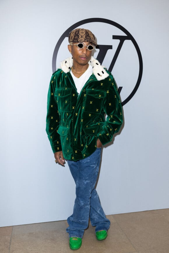 Pharrell Williams - Photocall du défilé Louis Vuitton prêt-à-porter automne-hiver 2023/2024 lors de la Fashion Week de Paris (PFW), à Paris, France, le 6 mars 2023. © Olivier Borde/Bestimage 