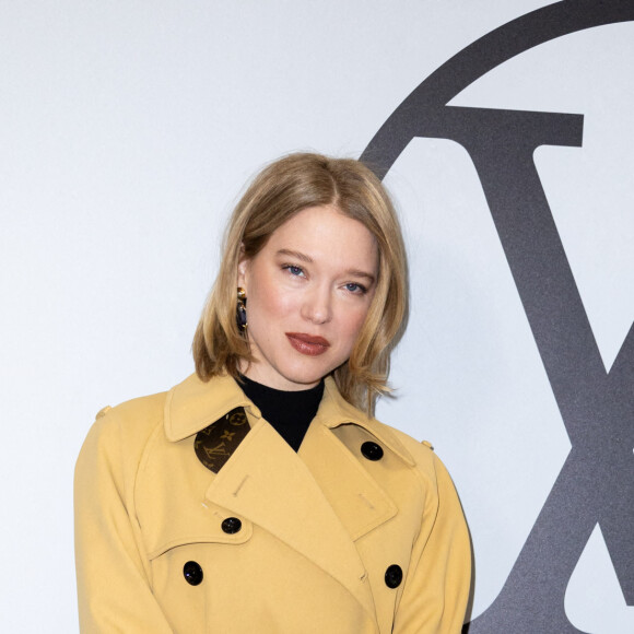 Léa Seydoux - Photocall du défilé Louis Vuitton prêt-à-porter automne-hiver 2023/2024 lors de la Fashion Week de Paris (PFW), à Paris, France, le 6 mars 2023. © Olivier Borde/Bestimage 