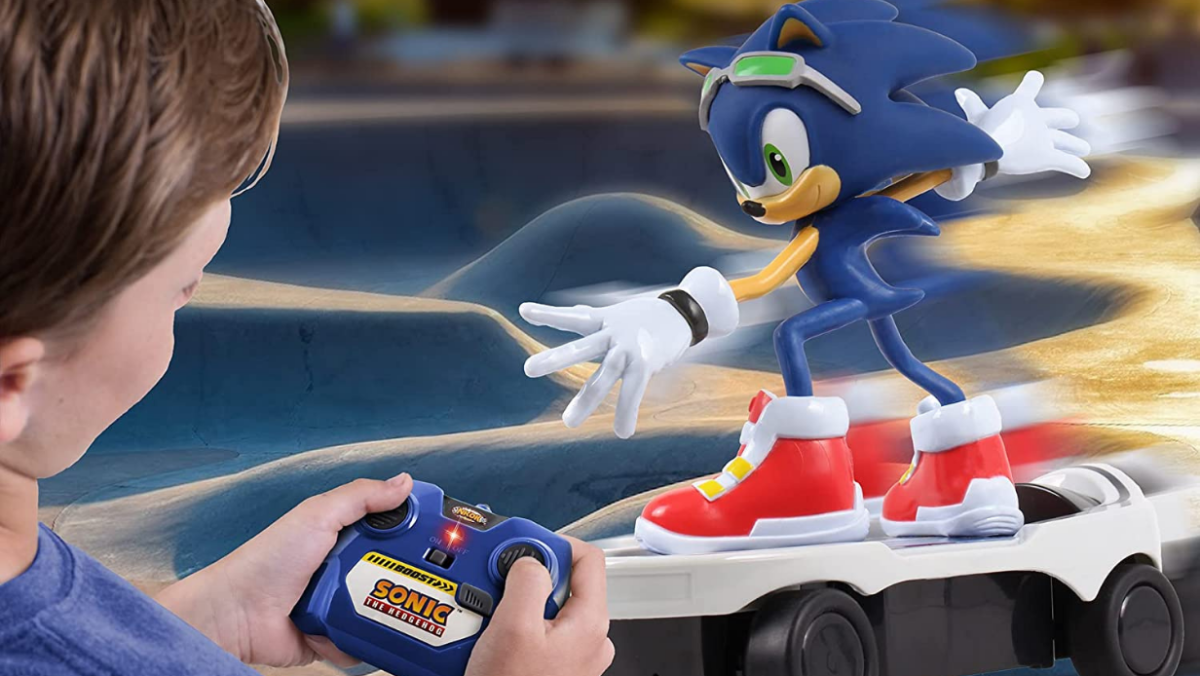 Ces jouets Sonic attendent votre enfant pour courir plus vite que