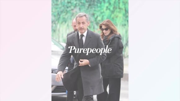 Nicolas Sarkozy en deuil : Carla Bruni, ses trois enfants... soutiens inconditionnels aux obsèques de son père