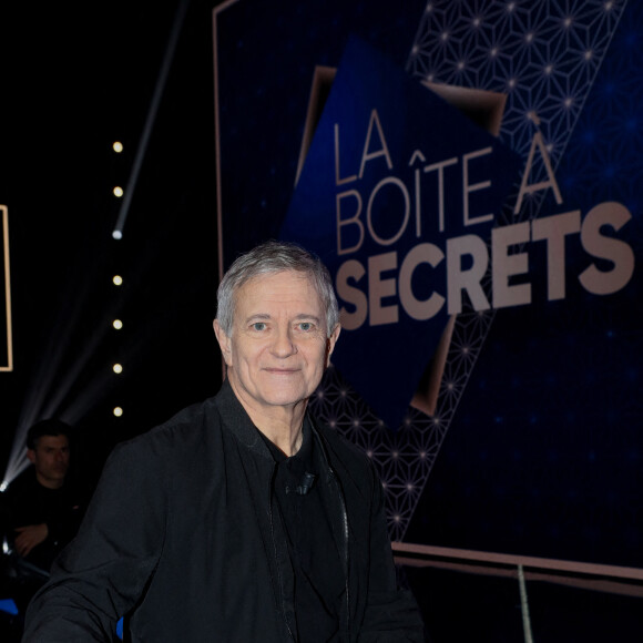 Exclusif - Francis Huster - Backstage - Enregistrement de l'émission "La boîte à secrets 16", présentée par F.Bollaert et diffusée le 10 mars sur France 3 © Christophe Clovis / Bestimage