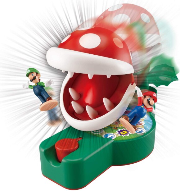 Incarnez un personnage Mario et ne réveillez pas la plante piranha avec ce jeu Piranha Plant Escape Super Mario d'Epoch