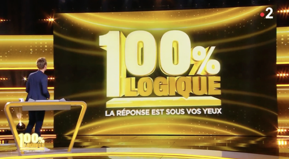 Cyril Féraud aux commandes de l'émission "100% Logique" sur France 2