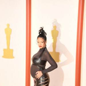 RIHANNA (enceinte) au photocall de la 95ème édition de la cérémonie des Oscars à Los Angeles, le 12 mars 2023. © Kevin Sullivan via Zuma Press/Bestimage 