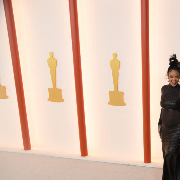RIHANNA (enceinte) au photocall de la 95ème édition de la cérémonie des Oscars à Los Angeles, le 12 mars 2023. © Kevin Sullivan via Zuma Press/Bestimage 