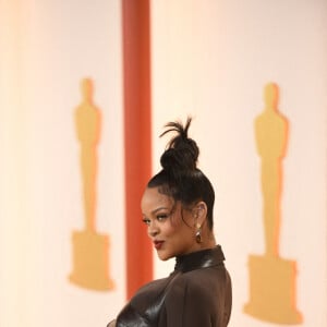 RIHANNA (enceinte) au photocall de la 95ème édition de la cérémonie des Oscars à Los Angeles, le 12 mars 2023. © Kevin Sullivan via Zuma Press/Bestimage 