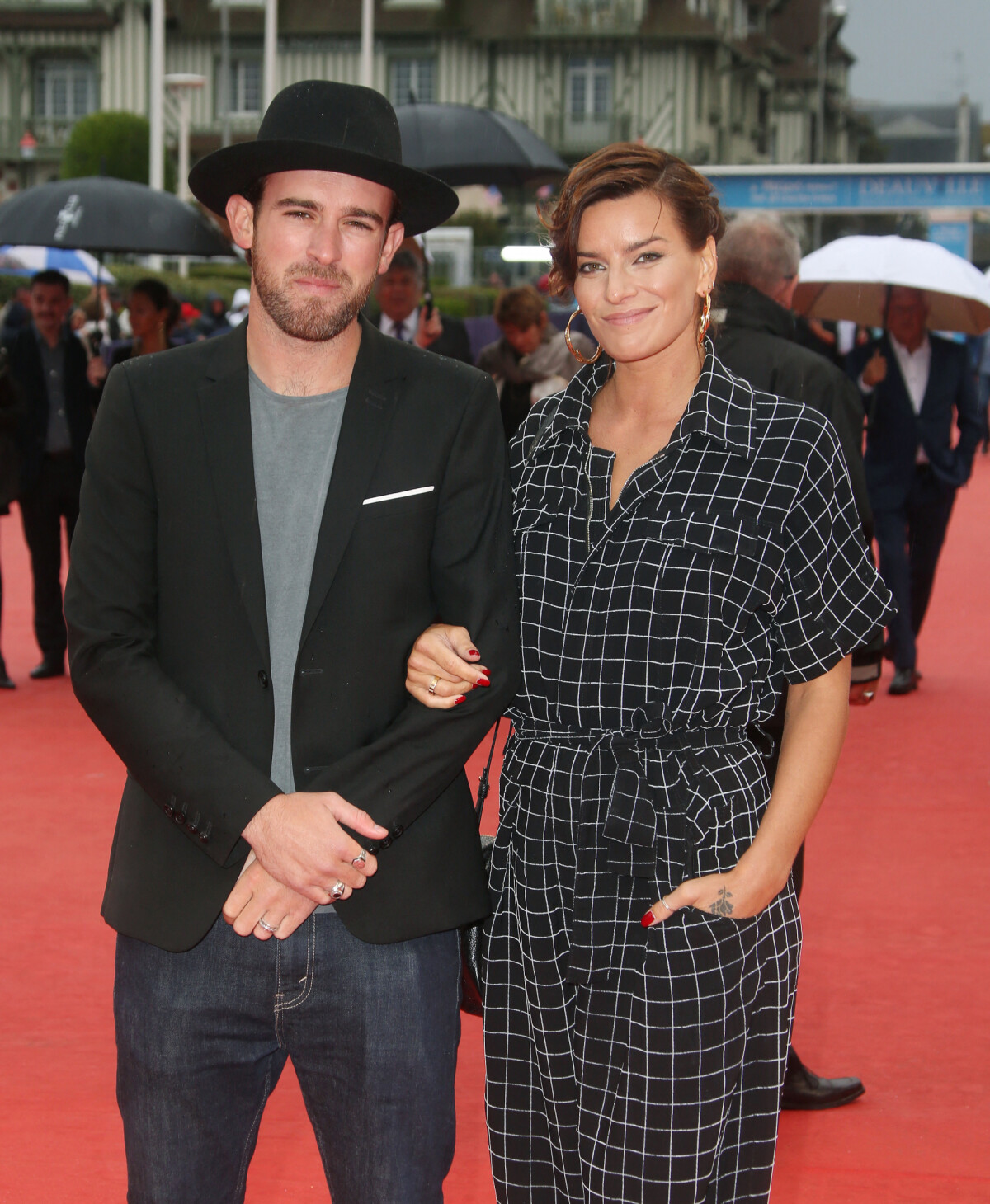 Photo : Fauve Hautot et Jules Renault à la première de "Kidnap" lors du